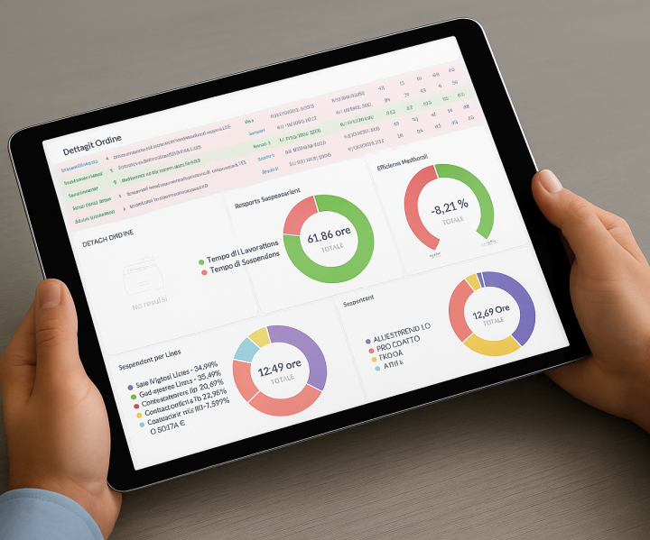 Asytrack PMI — schermata software